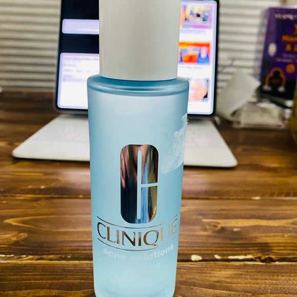 Clinique NEW Acne Solutions Clarifying Lotion Liquid Exfoliator w/Salicylic Acid - Picture 4 of 7